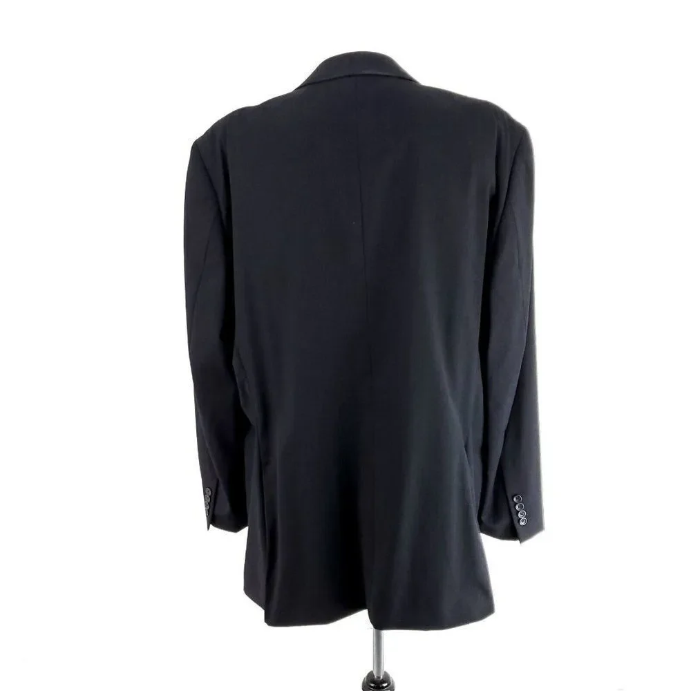 Pronto Uomo Wool 2 Button Blazer 46L Or Slim Fit‎ 48L Gray